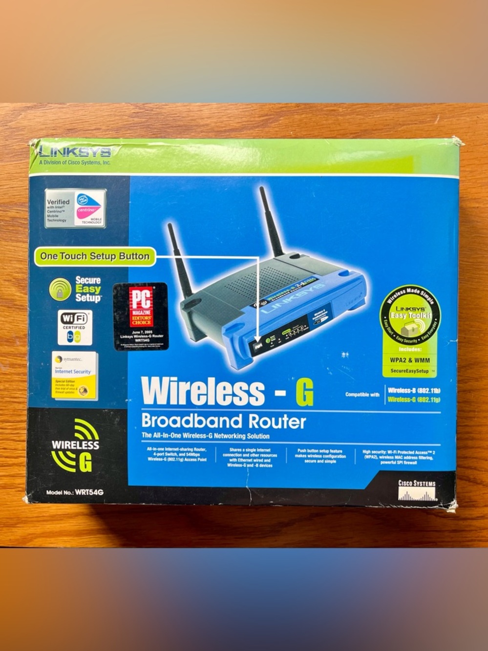 Linksys WRT54GL 54 Mbps Wireless-G 2.4 GHz Broadband Router | Preowned